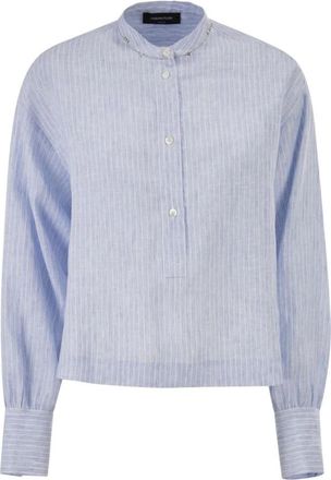 Fabiana Filippi Mujer, Blusas y Camisas, Azul, Talla: M