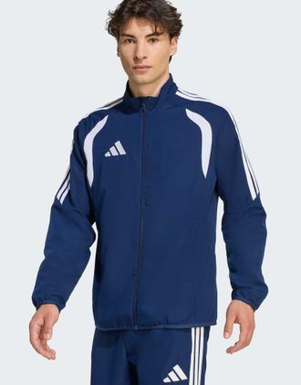 adidas Tiro26 League - Giacca da presentazione blu navy team 2 e bianca