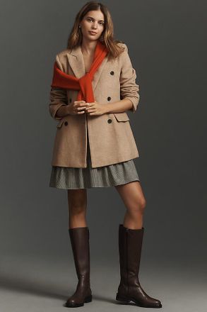 Avec Les Filles Hourglass Double-Breasted Blazer Jacket