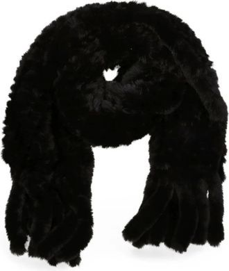 Pinko Pinko, Accessoires, Dames, Zwart, ONE Size, Nylon, Sjaal
