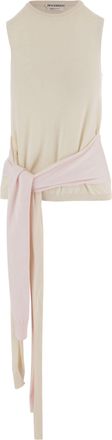 J.W.Anderson Cotton And Cashmere Sleeveless Sweater