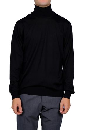 FILIPPO DE LAURENTIIS Fitted Merino Wool Turtleneck Sweater