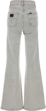 Lois Womens Light Grey Stretch Denim Palas Jeans Bleach