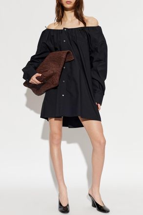 Alexander Wang Shirt Dress, Womens, Black