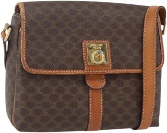 Celine Pre-owned Vintage Cross Body Bag - Dames - Vintage Schoudertas - Bruin - ONE Size - Vintage