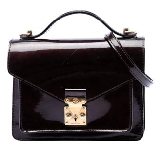 Louis Vuitton Pre-owned Handbags, female, Purple, Size: ONE SIZE Pre-owned The Monceau