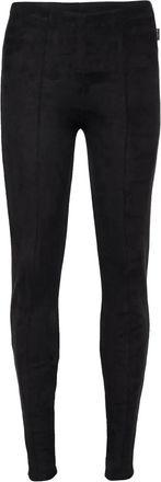 Max Mara faux-leather high-waisted leggings - Black