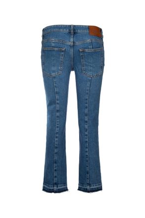 Alexander McQueen Bluestonewash Cotton Jean