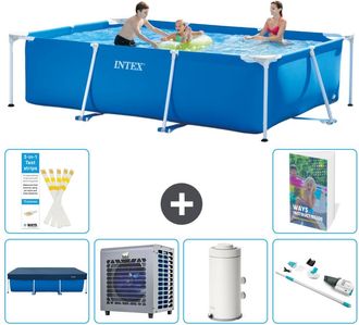 Intex Piscina Con Estructura Rectangular - 300x200x75 Cm - 7-piezas S25