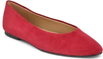 Nine West Valore Flat in Medium Red at Nordstrom, Size 10.5