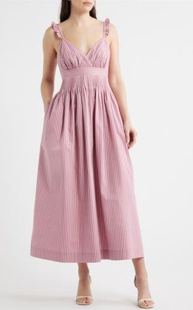 Parker The Olive Cotton Sundress in Foxglove at Nordstrom, Size 00