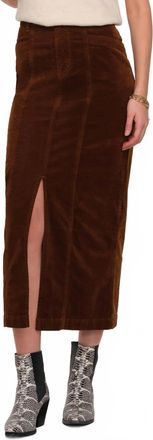 Heartloom Zanima Skirt In Chocolate Brown