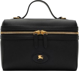 Burberry Handbags, female, Black, Size: ONE SIZE Vanity Case