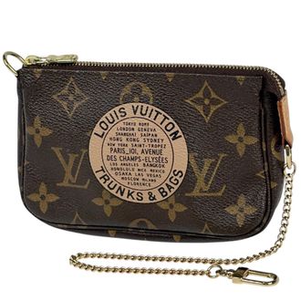 Louis Vuitton Brown Monogram Pochette Pouch (Pre-Owned)