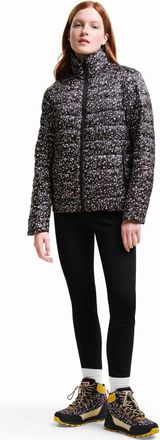 Regatta Womens Orla Kiely Printed Baffled Padded Jacket - Black - 16
