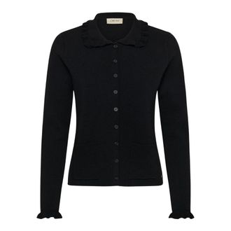 Cream Dames, Truien, Zwart, Maat: M Nylon