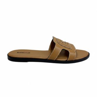 Lola Cruz Womens Berry Open Toe Sandals In Brown