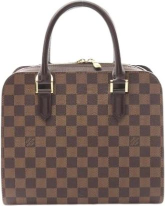 Louis Vuitton Pre-owned Handbags, female, Brown, Size: ONE SIZE Pre-owned Canvas Handbag