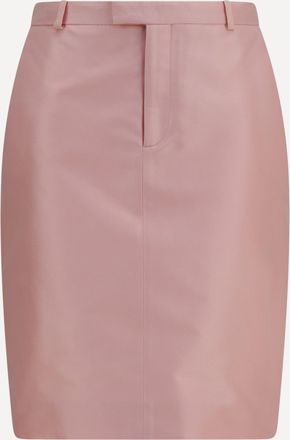 Gucci Gonna in faille di seta Woman 42