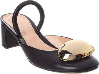 Gianvito Rossi Sphera 45 Leather Pump