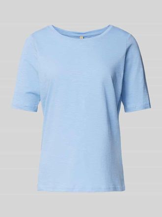 Soyaconcept T-Shirt aus reiner Baumwolle Modell Babette in Hellblau, Gr&ouml;&szlig;e M
