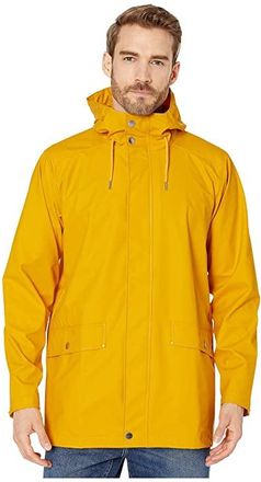 Helly Hansen Moss Rain Jacket Mens Coat Yellow : 2XL, Polyurethane