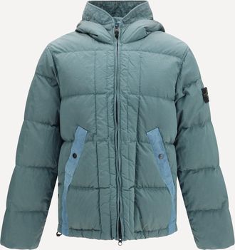Stone Island Nylon Metal hooded Puffer Jacket Male XXL