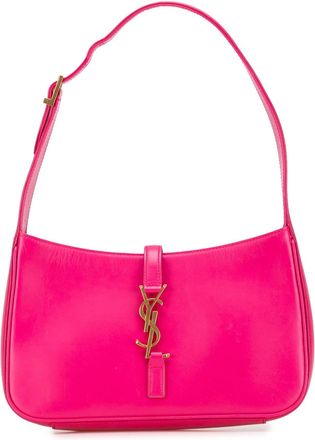 Saint Laurent Pre-owned Womens Shoulder Bag Leather Fuchsia - Poppy - One Size