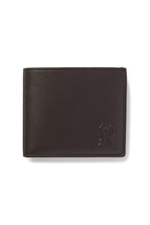 Brunello Cucinelli Logo-Debossed Leather Wallet