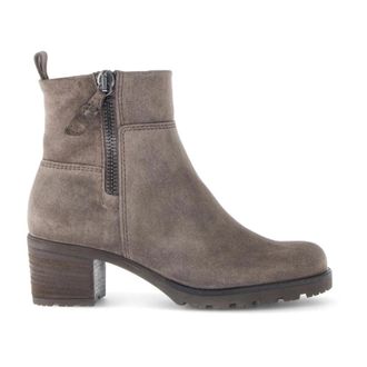 Gabor Schoenen, Dames, Beige, 38 EU, Su&egrave;de, Enkellaarsjes
