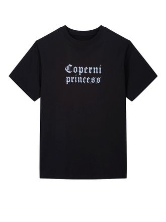 Coperni Disney X Coperni Princess Boxy Cotton T-Shirt-Donna