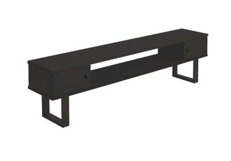 HOGAR 24 Mueble Tv &oacute; Mesa de televisi&oacute;n 150 en color Negro