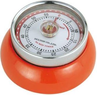 Zassenhaus Magnetic Retro 60 Minute Kitchen Timer, 2.75-Inch in Orange at Nordstrom