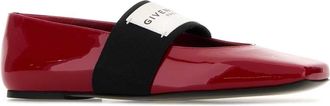 Givenchy Womens Ballerina Red Calf