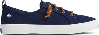 Sperry Top-Sider Womens Crest Vibe Linen Sneakers In Navy