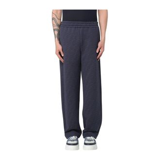 Fendi Heren, Broeken, Blauw, Maat: M