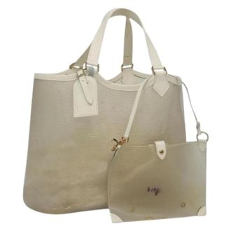 Louis Vuitton Pre-owned Tote Bags, female, White, Size: ONE SIZE Pre-owned Tote Bag
