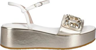 Liu Jo Schoenen, Dames, Geel, 40 EU, Leer, Flo 01 Sandaal