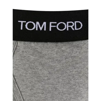 Tom Ford Micro Cotton Knit Brief - Grey