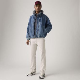 Levi's 555 Relaxed Straight Jeans - Mens - 34X32 - Grey