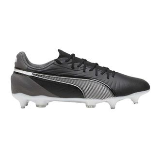 Puma Heren King Match Soft Ground Voetbalschoenen (Poema Zwart)