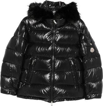 Moncler Fur-trim Quilted Jacket