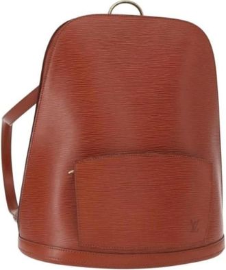 Louis Vuitton Pre-owned Backpacks, female, Brown, Size: ONE SIZE Pre-owned Vintage Backpack