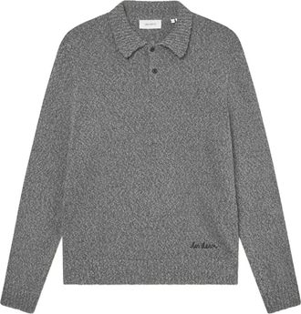 Les Deux Katoenen poloshirt - Grijs
