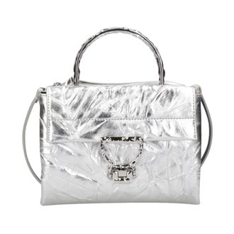 Coccinelle Handbags, female, Gray, Size: ONE SIZE Coccinelle Bags.. Silver