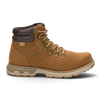CAT (CAT) Bronsbruine Waterdichte Leren Veterlaarzen voor Heren - Pursue Hiker