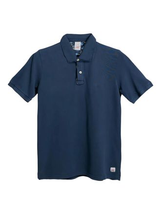 Bob cotton polo shirt - Blue