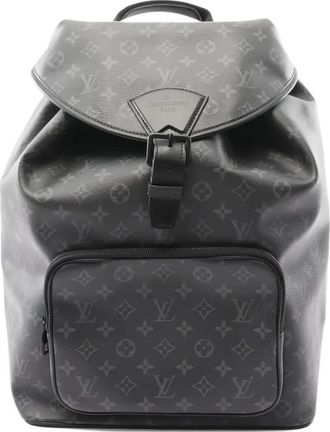 Louis Vuitton Zaino Montsouris con monogramma 2021 - Grigio