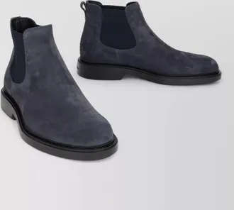 Hogan leather ankle boots
