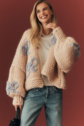 Hope Macaulay Chunky Wool Knit Icon Cardigan